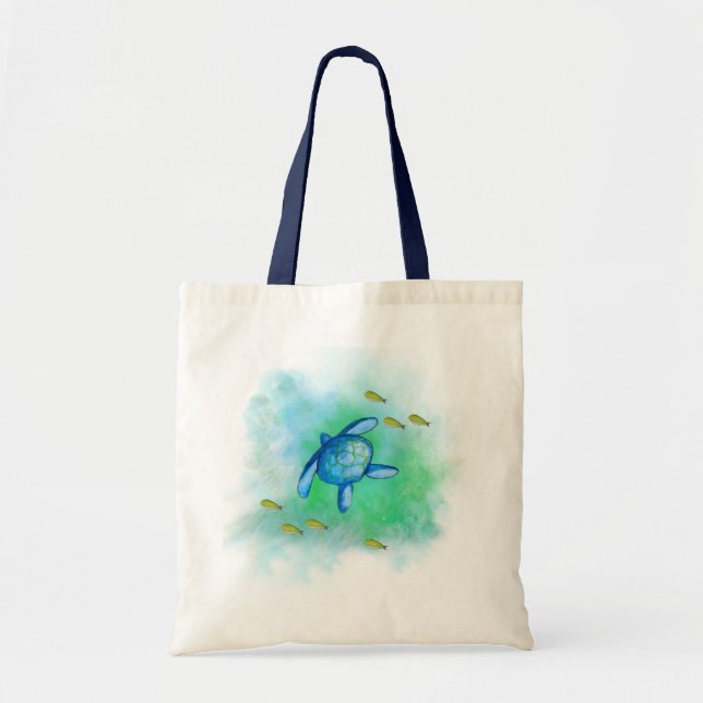 Sea Turtle Tote Bag (Front)