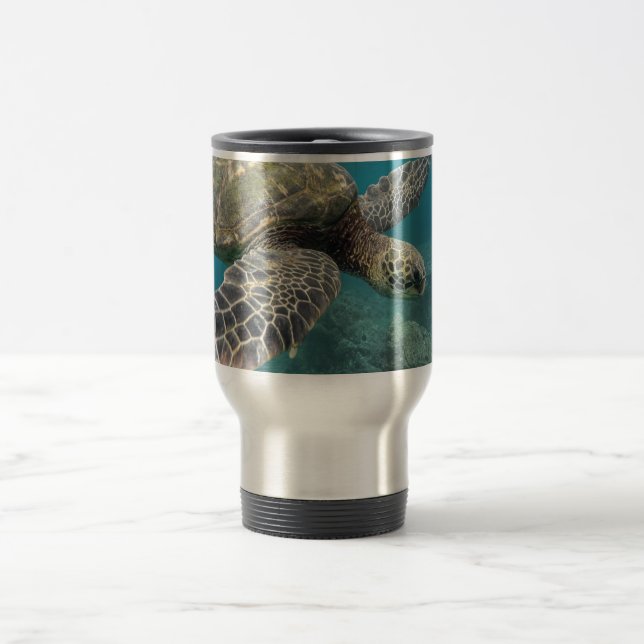 Sea Turtle Travel Mug  (Center)