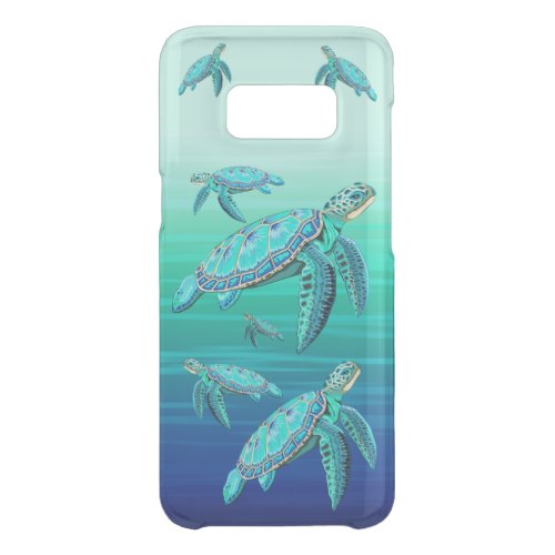 Sea Turtle Turquoise Oceanlife Uncommon Samsung Galaxy S8 Case