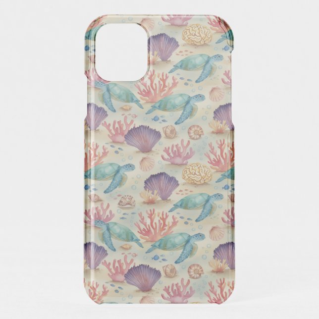 Sea Turtle Uncommon iPhone Case (Back)