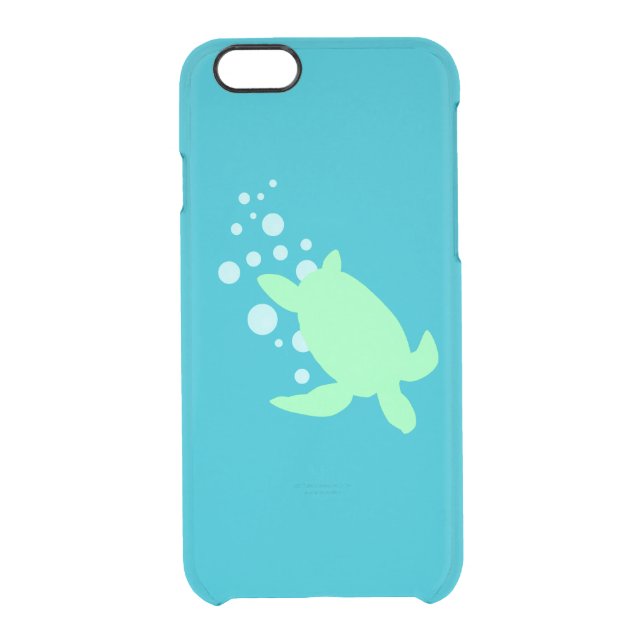 Sea Turtle Uncommon iPhone Case (Back)