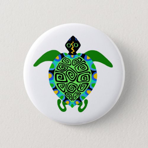 Sea TURTLE_ Wildlife warrior _ Nature _ Wildlife Button