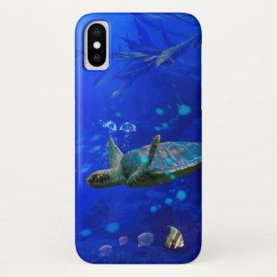 Sea Turtle WIND ON THE WATER iPhone XS Case