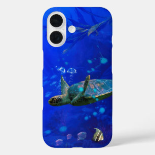 Sea Turtle WIND ON THE WATER iPhone 16 Case