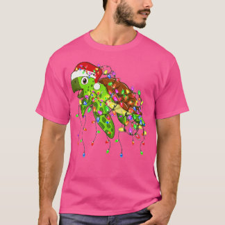 Sea Turtle with Christmas Lights Premium T-Shirt