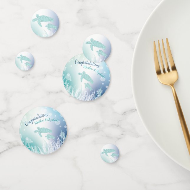 Sea Turtles Baby Shower Under the Sea Confetti (Group)