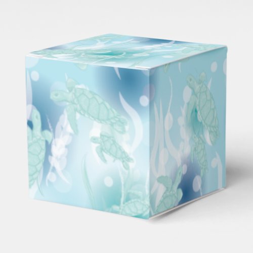 Sea Turtles Baby Shower Under the Sea Favor Boxes