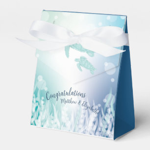 Sea Turtles Baby Shower Under the Sea Favor Boxes