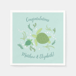 Sea Turtles Baby Shower Under the Sea Napkins