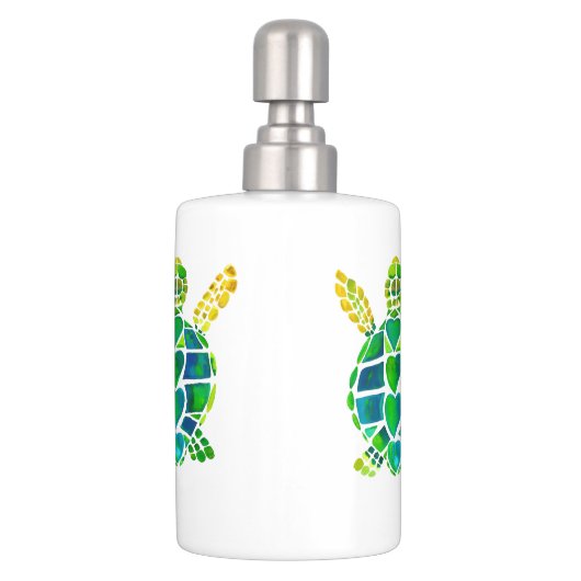 Sea Turtles Bath Set (Back)