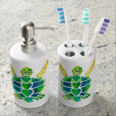 Sea Turtles Bath Set (Front)