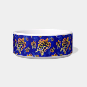 Sea Turtles Batik African Art Bowl