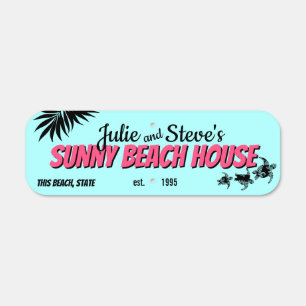 Sea Turtles Beach House Sign