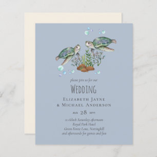 Sea Turtles Beach Wedding