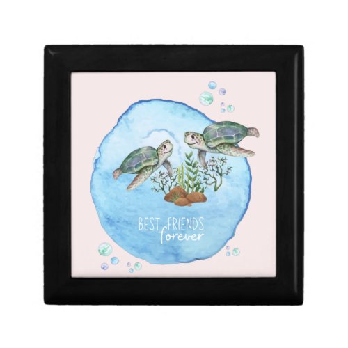 Sea Turtles BFFs _ Personalized Best Friends Gifts Gift Box