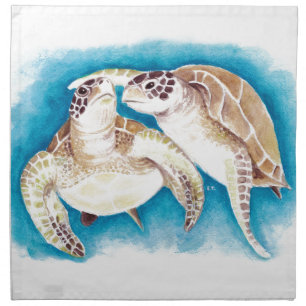 Sea Turtles Cloth Napkin