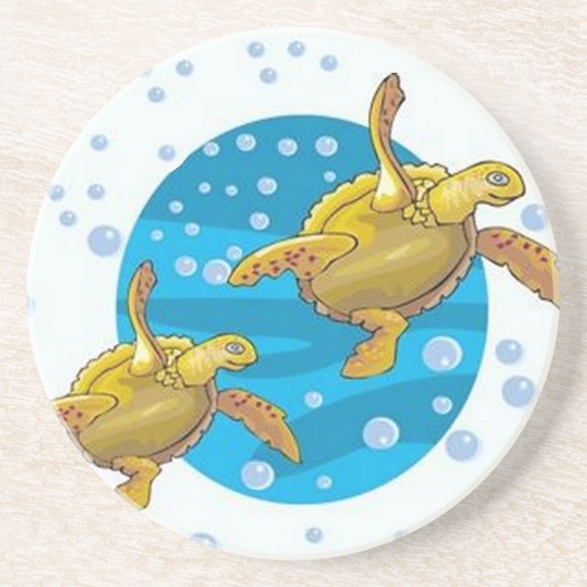 Sea Turtles Coaster (Front)