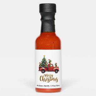 Sea Turtles Driving Christmas Tree Truck Turtle Ch Hot Sauces