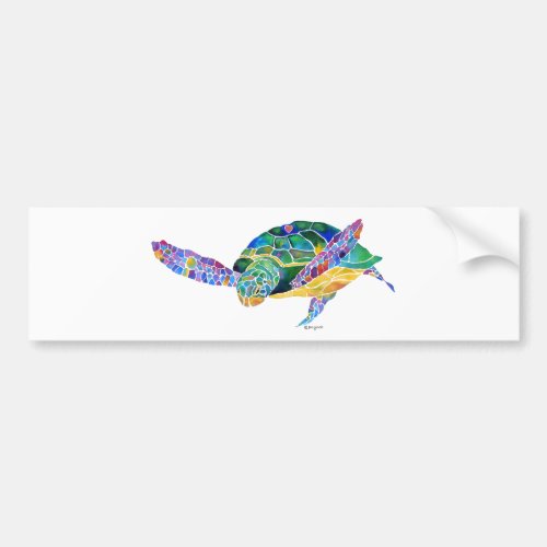 Sea Turtles from the Ocean Bumper Sticker