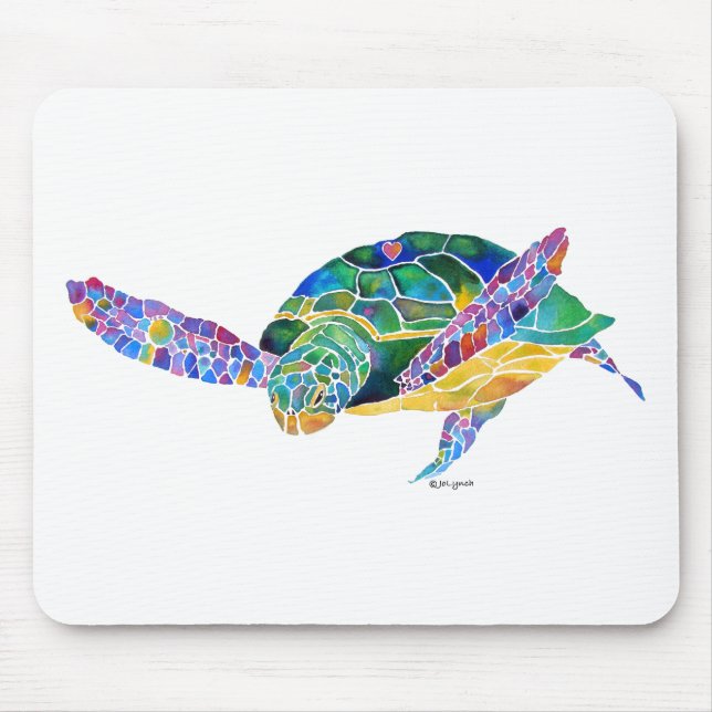 Sea Turtles from the Ocean Mouse Pad (Front)