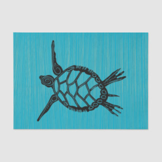 Sea Turtles in the Reeds Tissue Paper