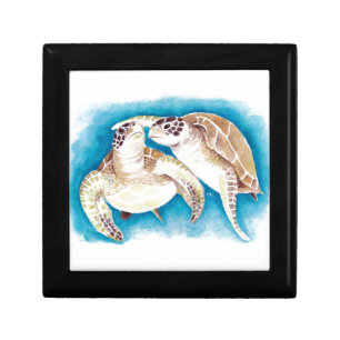 Sea Turtles Keepsake Box
