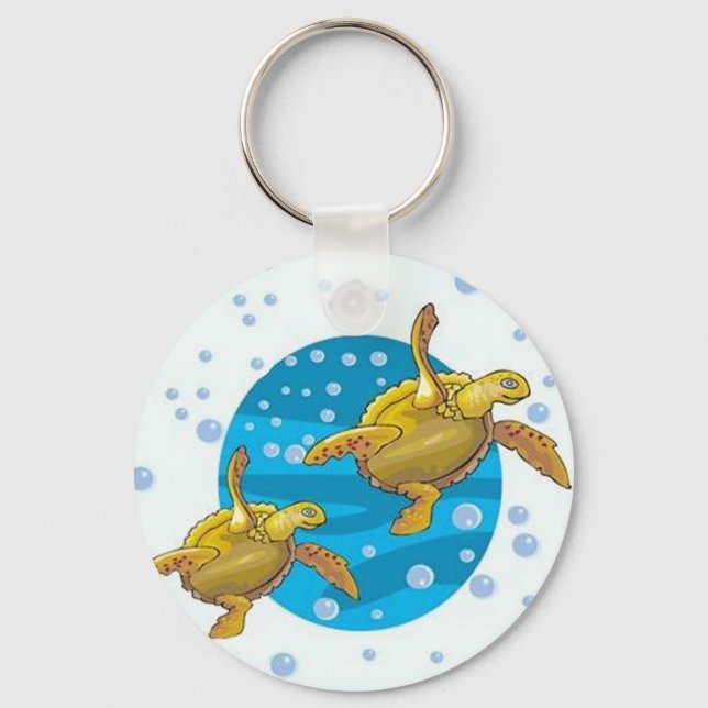 Sea Turtles Keychain (Front)