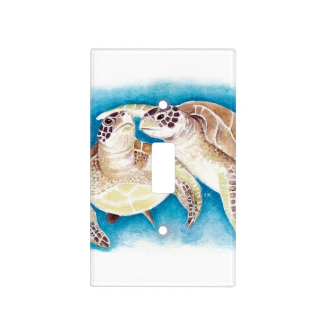 Sea Turtles Light Switch Cover (Front)