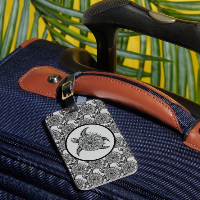 Sea Turtles Luggage Tag (Front Insitu 1)