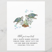 SEA TURTLES Personalized (Front)