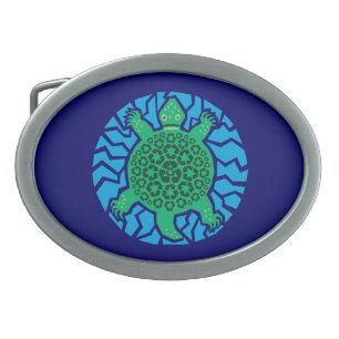 Sea Turtles, Recycling Belt Buckle