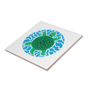 Sea Turtles, Recycling Ceramic Tile
