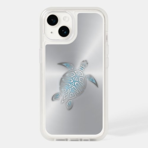 Sea Turtles Silver OtterBox iPhone 14 Case