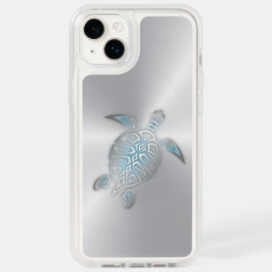 Sea Turtles Silver OtterBox iPhone 14 Plus Case