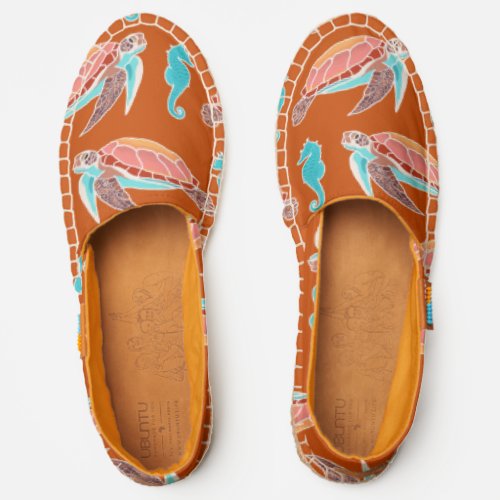 Sea Turtles Slip On Beach Espadrilles