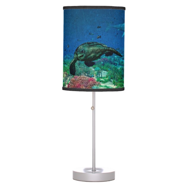 sea turtle table lamp