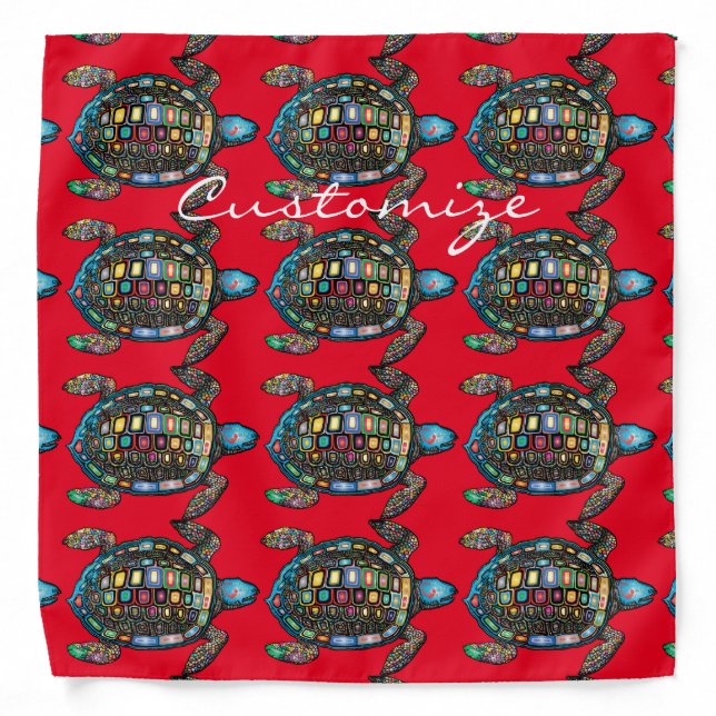 Sea Turtles Thunder_Cove Bandana (Front)