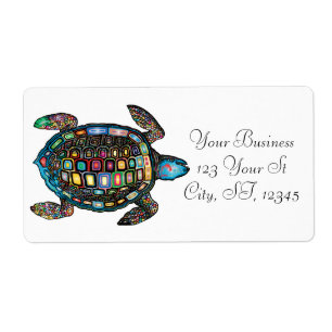 Sea Turtles Thunder_Cove Bar Label