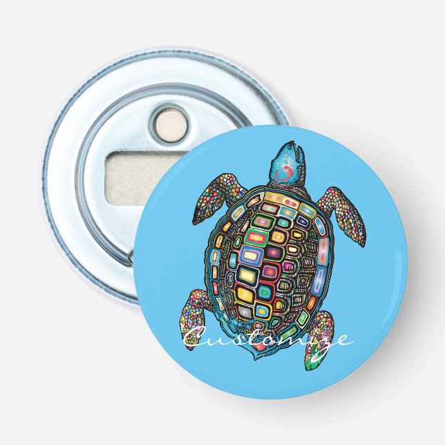 Sea Turtles Thunder_Cove Bottle Opener (Front)
