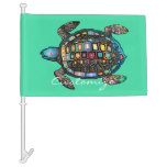 Sea Turtles Thunder_cove Car Flag at Zazzle