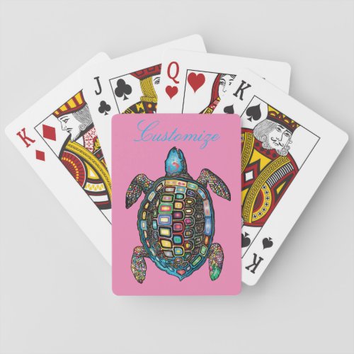 Sea Turtles Thunder_Cove Poker Cards