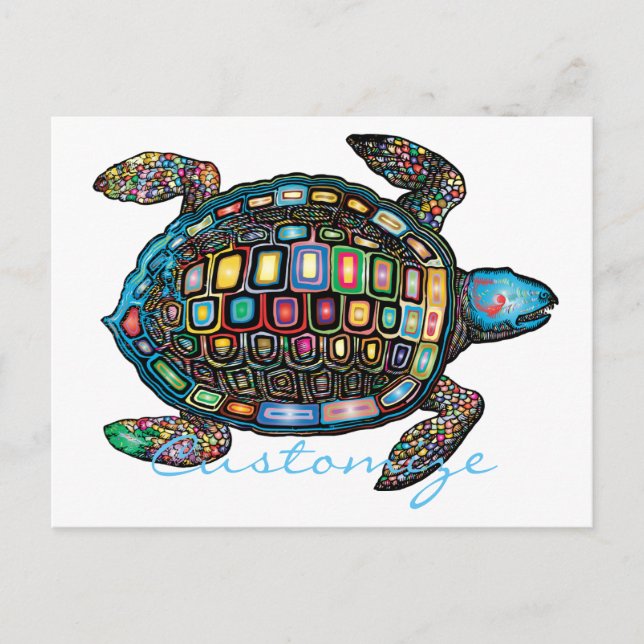 Sea Turtles Thunder_Cove Postcard (Front)