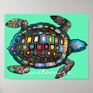 Sea Turtles Thunder_Cove Poster