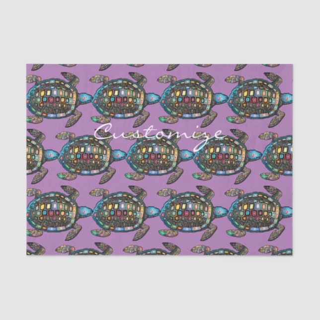 Sea Turtles Thunder_Cove Tissue Paper (Front)