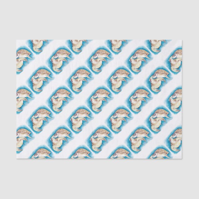 Sea Turtles Tissue Paper (Front)