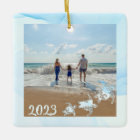 Sea Turtles Vacation Beach Photo Ceramic Ornament