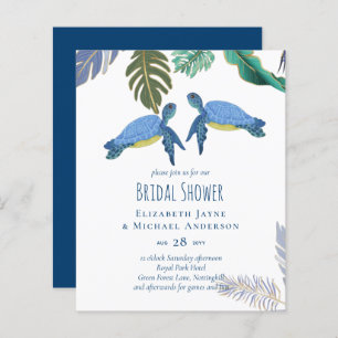 Sea Turtles Wedding Blue Yellow