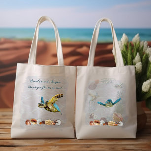 Sea Turtles Wedding Favors Hotel Bags