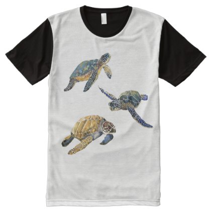 Sea Turtles Wildlife Ocean Animals T-Shirt