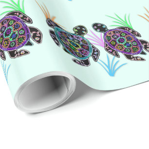 Sea Turtles Wrapping Paper